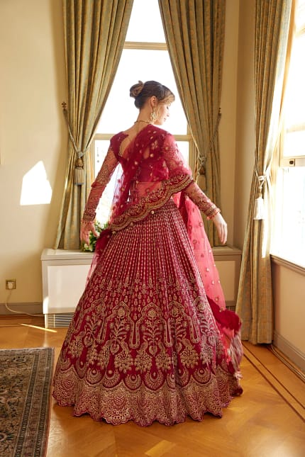 Embroidered Net Suit D 01 Tabeer